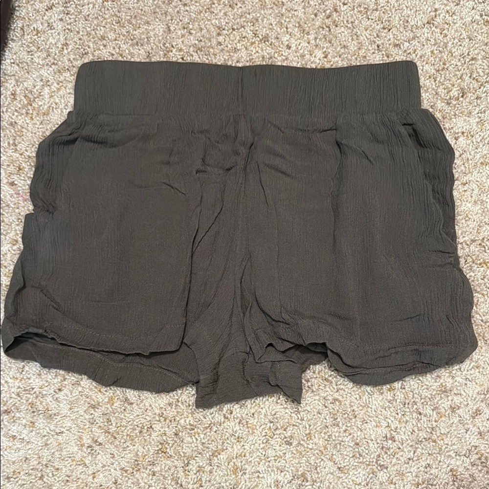 Abound Women's Forrest Green High Waist Shorts